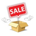 Cartoon Sale Icon