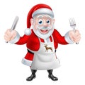 Cartoon Santa Cook