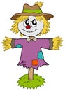 Cartoon scarecrow