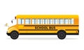 Cartoon school bus Royalty Free Stock Photo