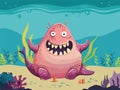 Cartoon Sea Monster