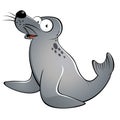 Cartoon seal