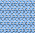 Cartoon sheep seamless pattern