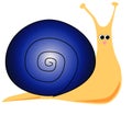 Cartoon Snail (Blue)