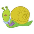 Cartoon snail manager