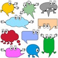 Cartoon Speech Bubbles