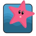 Cartoon Star Fish