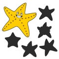 Cartoon Starfish