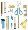 Cartoon stationery icon