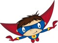 Cartoon Superhero Royalty Free Stock Photo