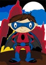 Cartoon Superhero Royalty Free Stock Photo