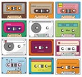 Cartoon tape icon