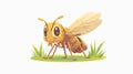 Cartoon Termite Insect Vector Illustration for Creative Projects Royalty Free Stock Photo