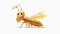 Cartoon Termite Insect Vector Illustration for Creative Projects Royalty Free Stock Photo
