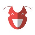 cartoon theatre mask comedy icon