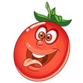 Cartoon tomato character