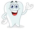 Cartoon tooth Royalty Free Stock Photo