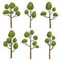 Cartoon Tree Set