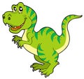 Cartoon tyrannosaurus rex