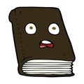 cartoon unhappy book