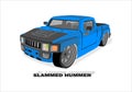 Hummer Pick up cartoon art