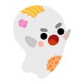 Cartoon vector illustration, Ghost character