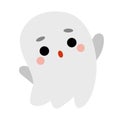 Cartoon vector illustration, Ghost character