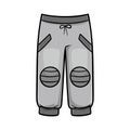 Cartoon vector illustration for kids, Sport pants