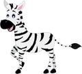 CVector Zebra Cartoon Character Vector
