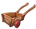 Cartoon Wheelbarrow.