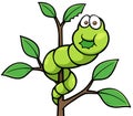 Cartoon worm Royalty Free Stock Photo