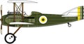 Cartoon WW1 Biplane