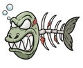 Cartoon Zombie Fish