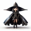 Cartoonish 3d Doll Witching Girl For Young Witches