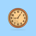 Cartoonish round clock