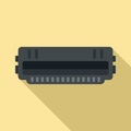 Cartridge roll icon, flat style