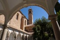 Cartuja Monastery Tower and Arches in Granada Spain