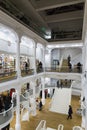 Tourists and local people seeking books in Carturesti Library 