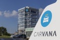 Carvana used car vending machine. Carvana is an online only preowned and used car dealership VI Royalty Free Stock Photo