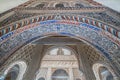 Carved Arch at Dolls Courtyard at Alcazar (Royal Palace of Seville) - Seville, Andalusia, Spain