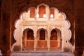 Carved arch inside the ancient hindu Temple