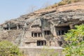 Carved caves in Ellora, Maharasthra state, Ind