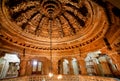 Carved ceiling of Jain temples in Rajasthan