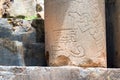 Carved Column in Chavin de Huantar