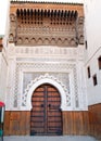 Carved gate in Fes, Morocco