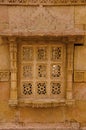 Carved jali on the outer wall of Sarkhej Roza, mosque and tomb complex. Makarba, Ahmedabad