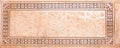 Carved Marble Panel from Taj Mahal in Agra India Royalty Free Stock Photo