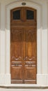 Carved Ornate Wooden Front Door