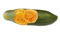 Carved papaya Royalty Free Stock Photo
