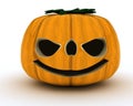 Carved pumpkin Jacko Lantern Royalty Free Stock Photo